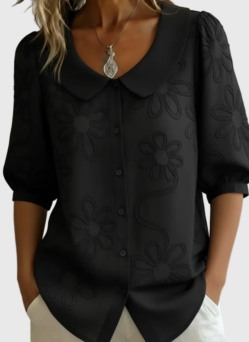 Vinica | Elegant Floral Lightweight Blouse