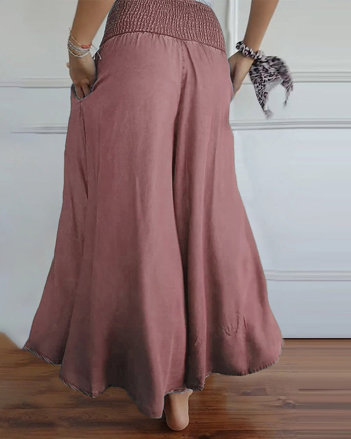 Reina - Comfy Wide-Leg Trousers