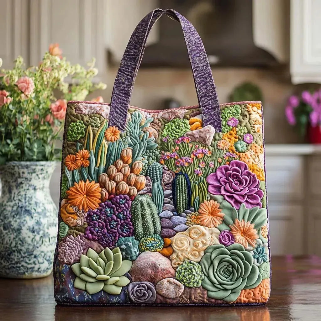 Artisan Bag - Succulent Garden