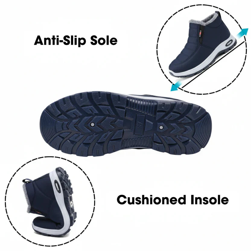 Sianna™ | Quilted Waterproof Slip-On Ankle Boots