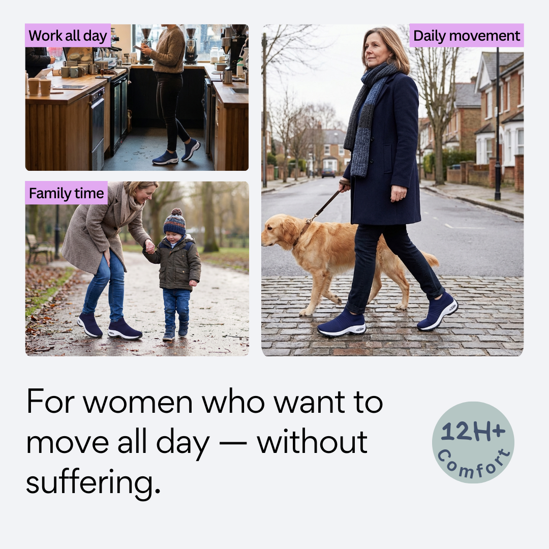 Diana | Orthopedic No-Lace Air Shoes