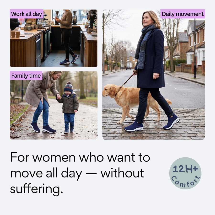 Diana | Orthopedic No-Lace Air Shoes