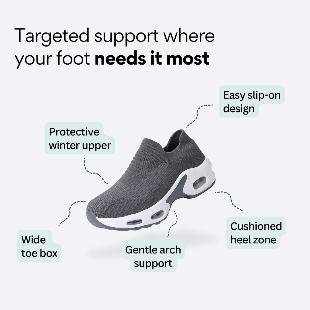 Diana | Orthopedic No-Lace Air Shoes