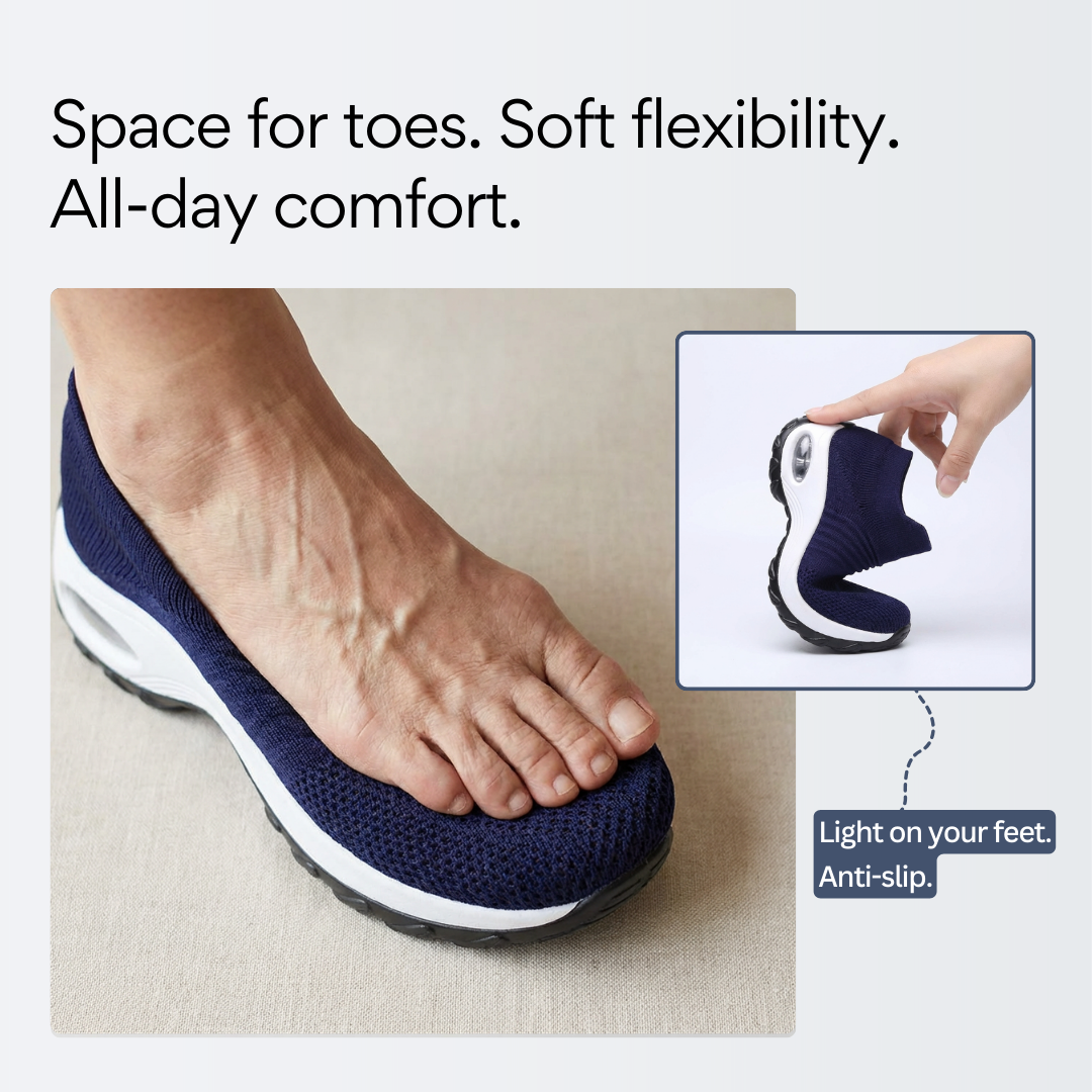 Diana | Orthopedic No-Lace Air Shoes