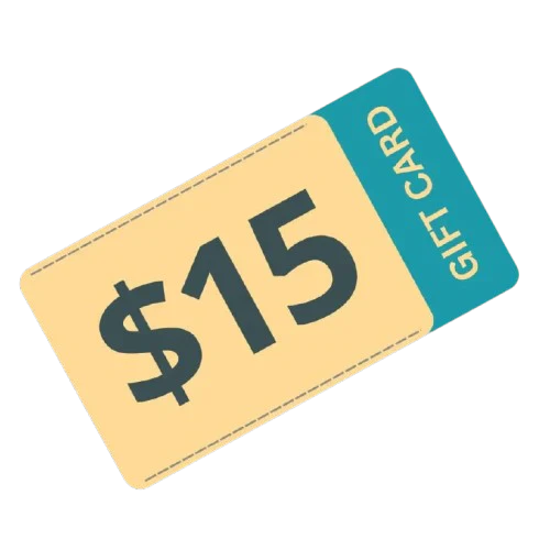 $15 GIFT CARD
