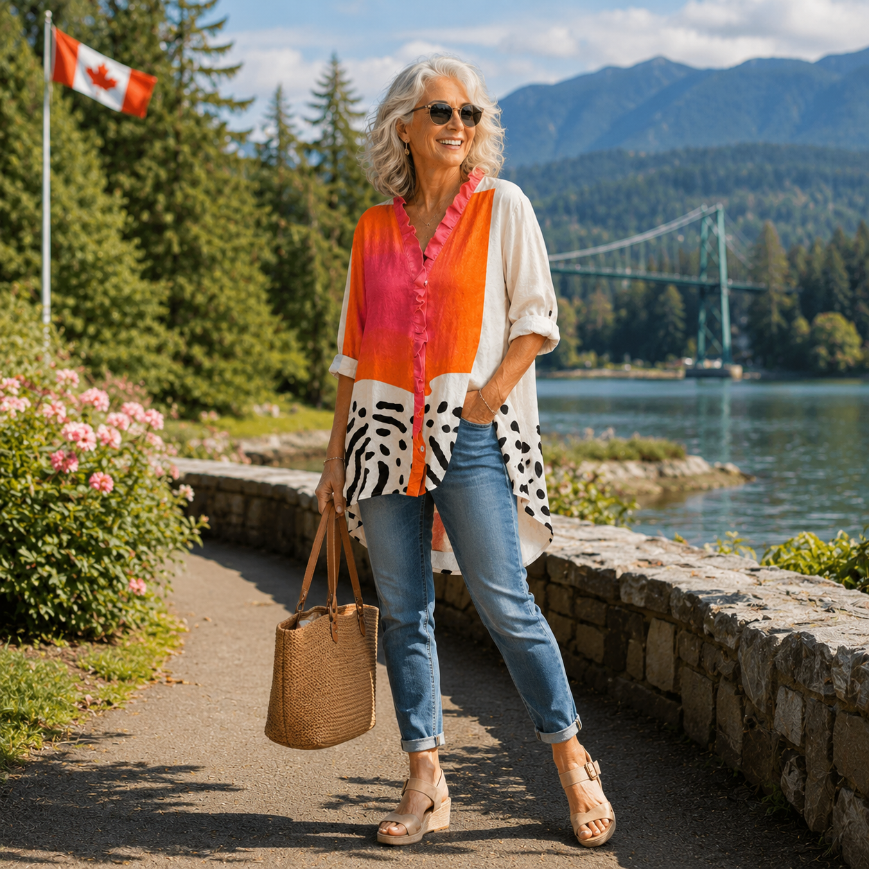 Emma | Elegant Breezy Summer Blouse