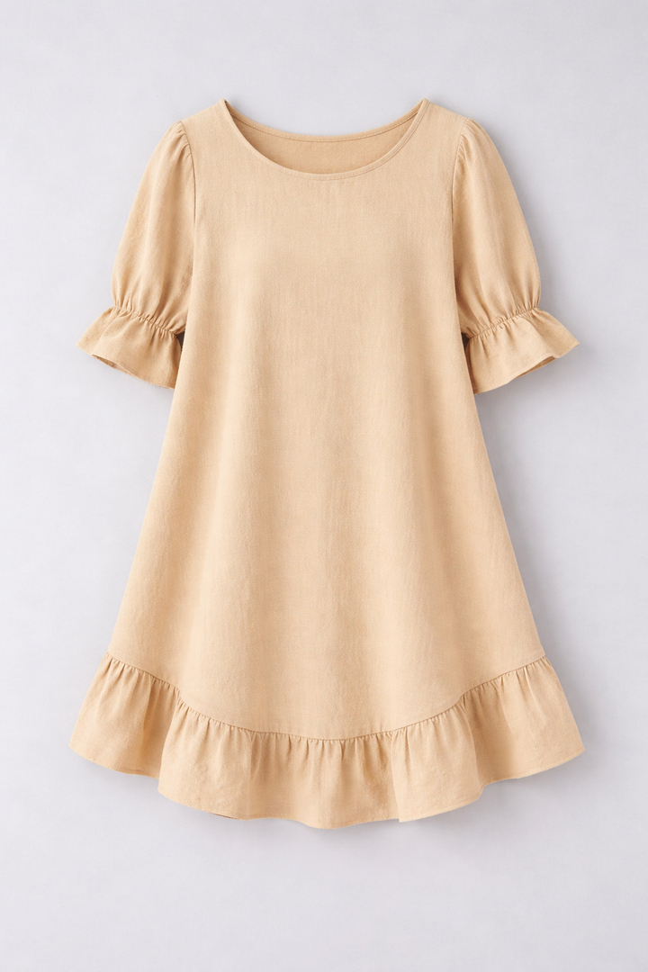 Livia | Ruffle Hem Mini Dress