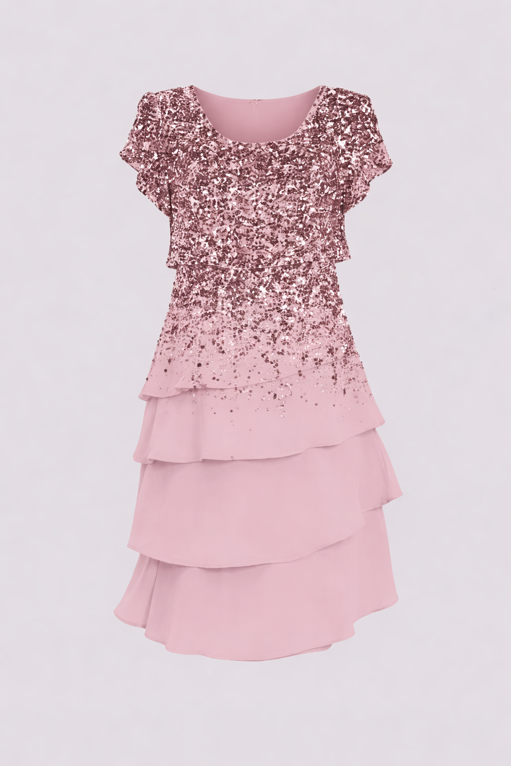 Sabrina | Layered Chiffon Dress