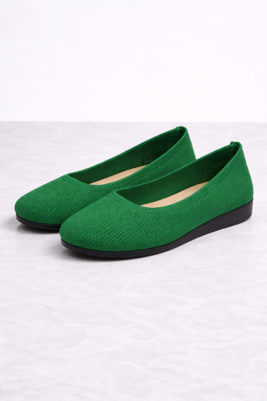Elise | Knit Slip-On Ballet Flats