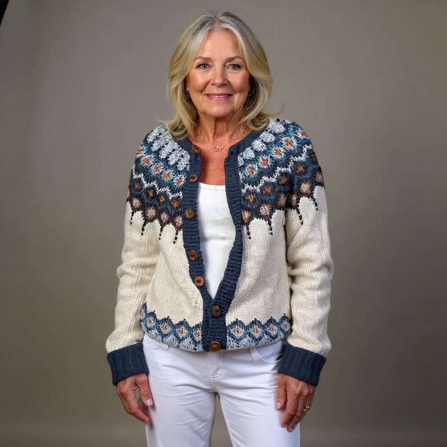 Kylie | Vintage Icelandic Cardigan