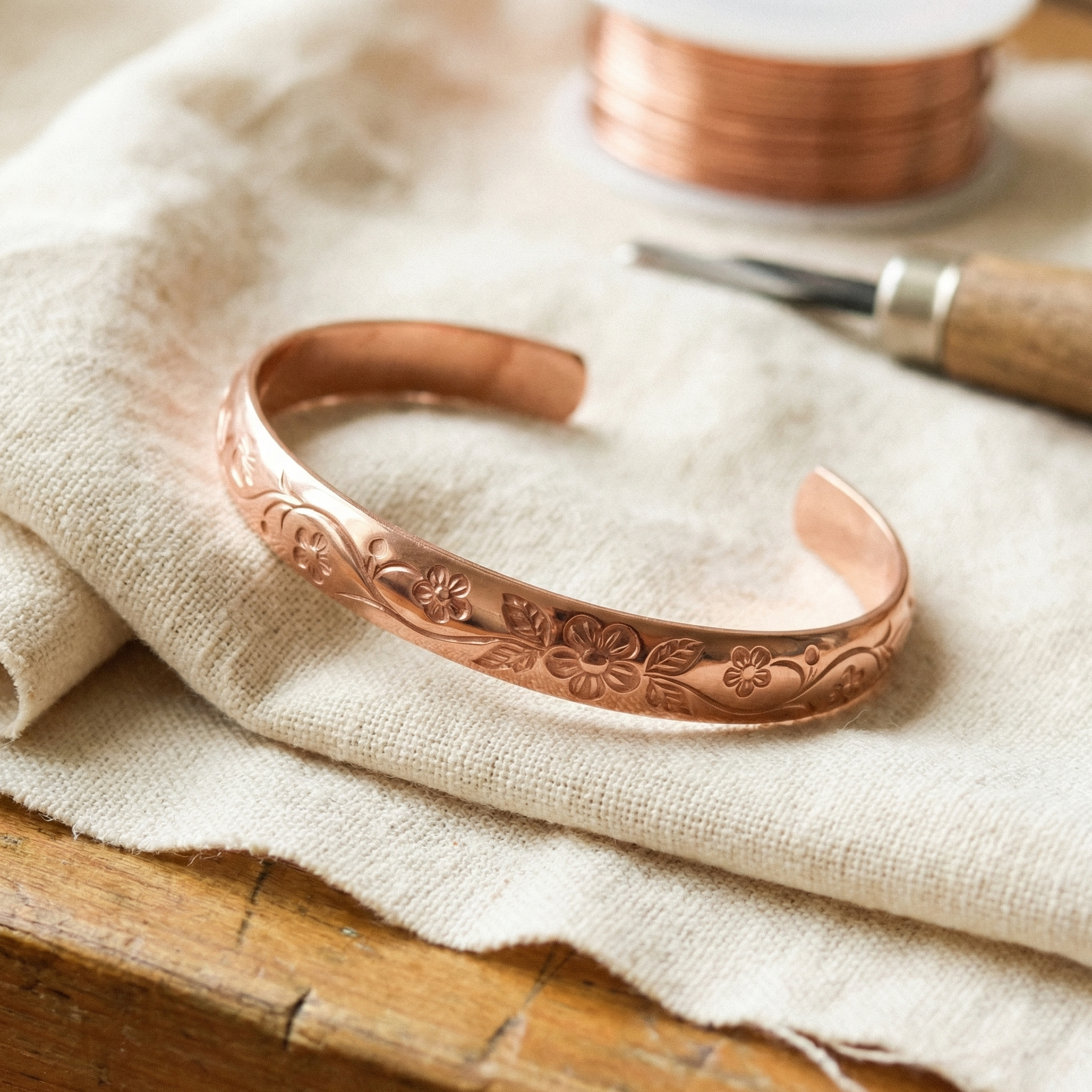 Bloom Copper Bracelet