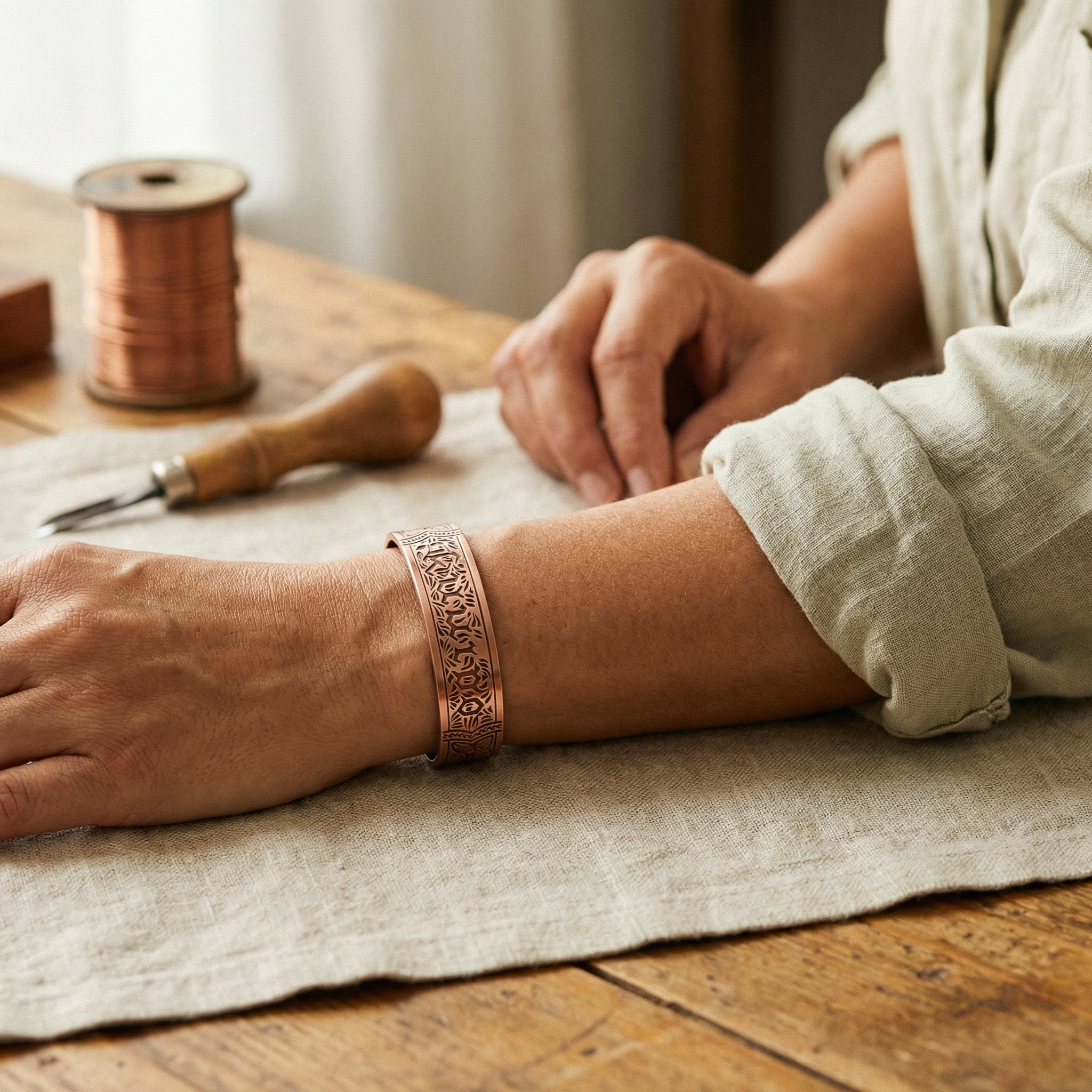 Relic Copper Bracelet
