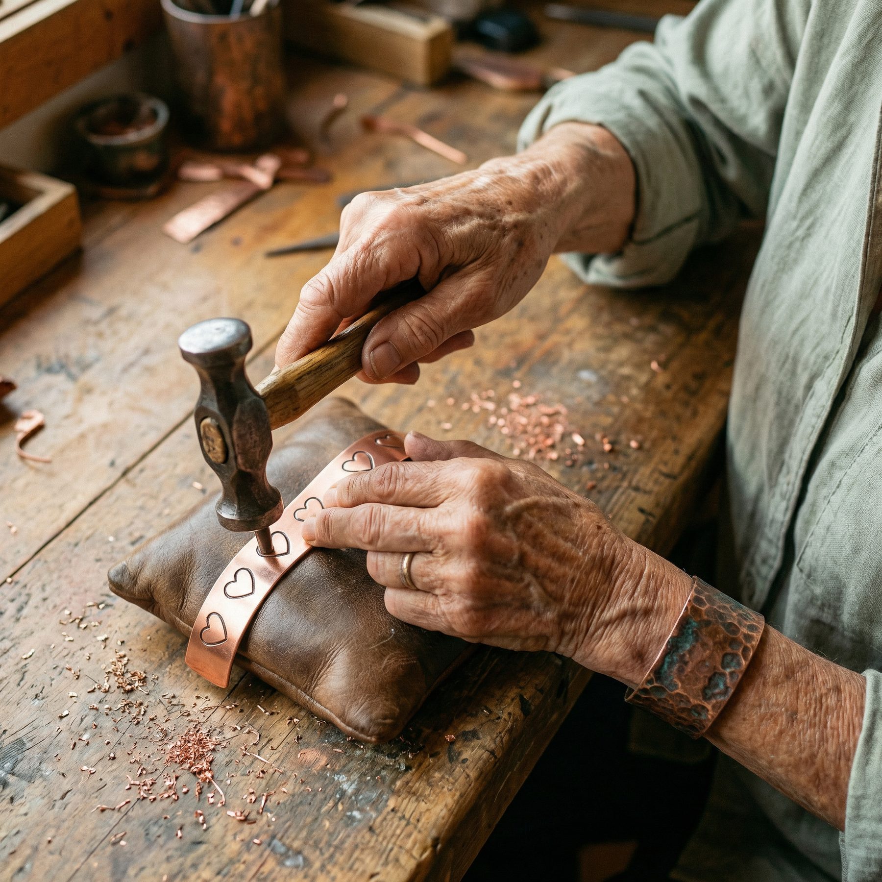 Cordis Copper Bracelet
