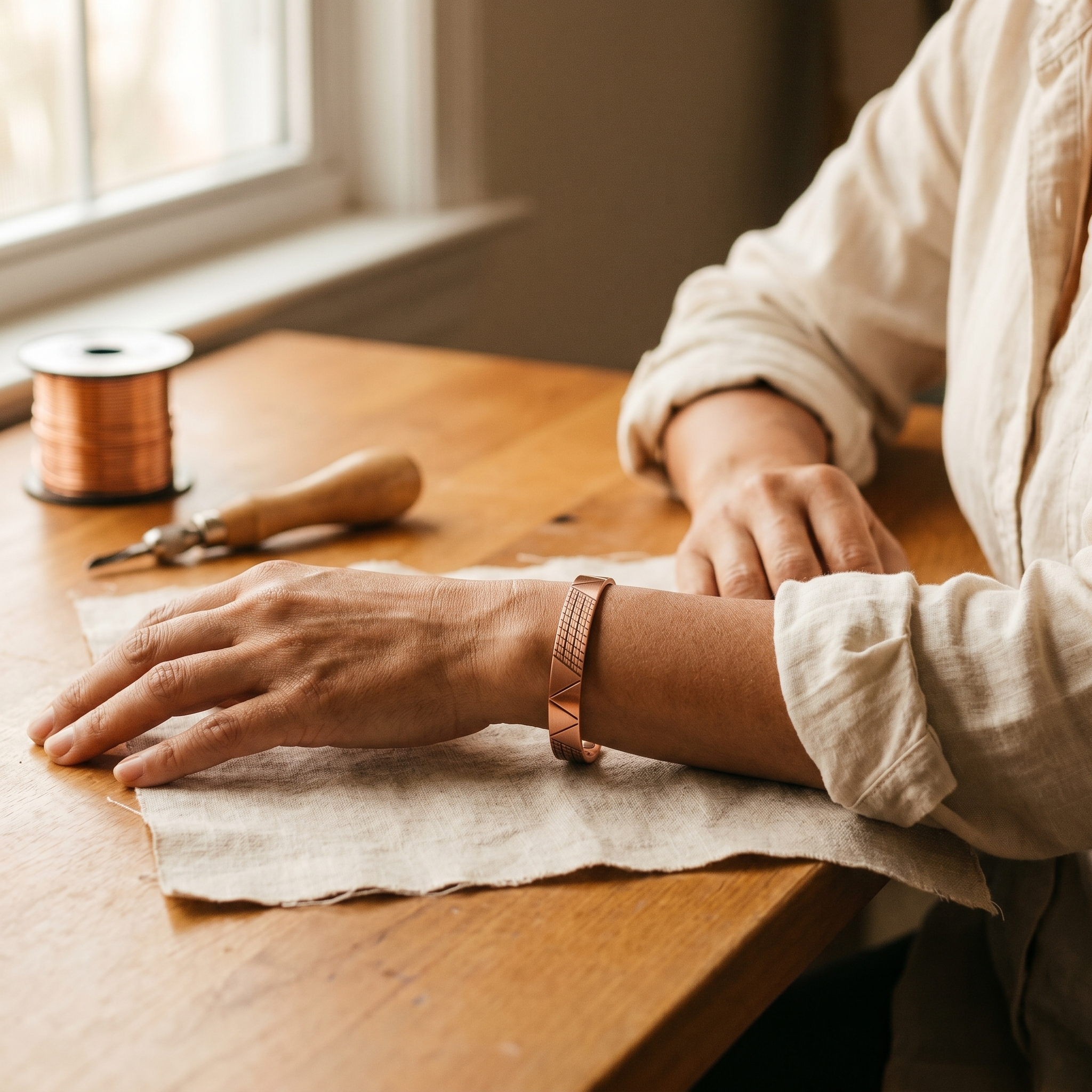 Rampart Copper Bracelet