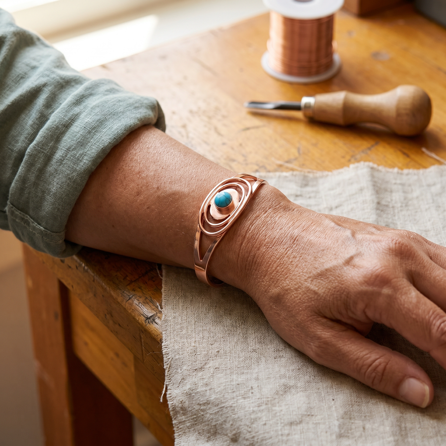 Ocean Copper Bracelet