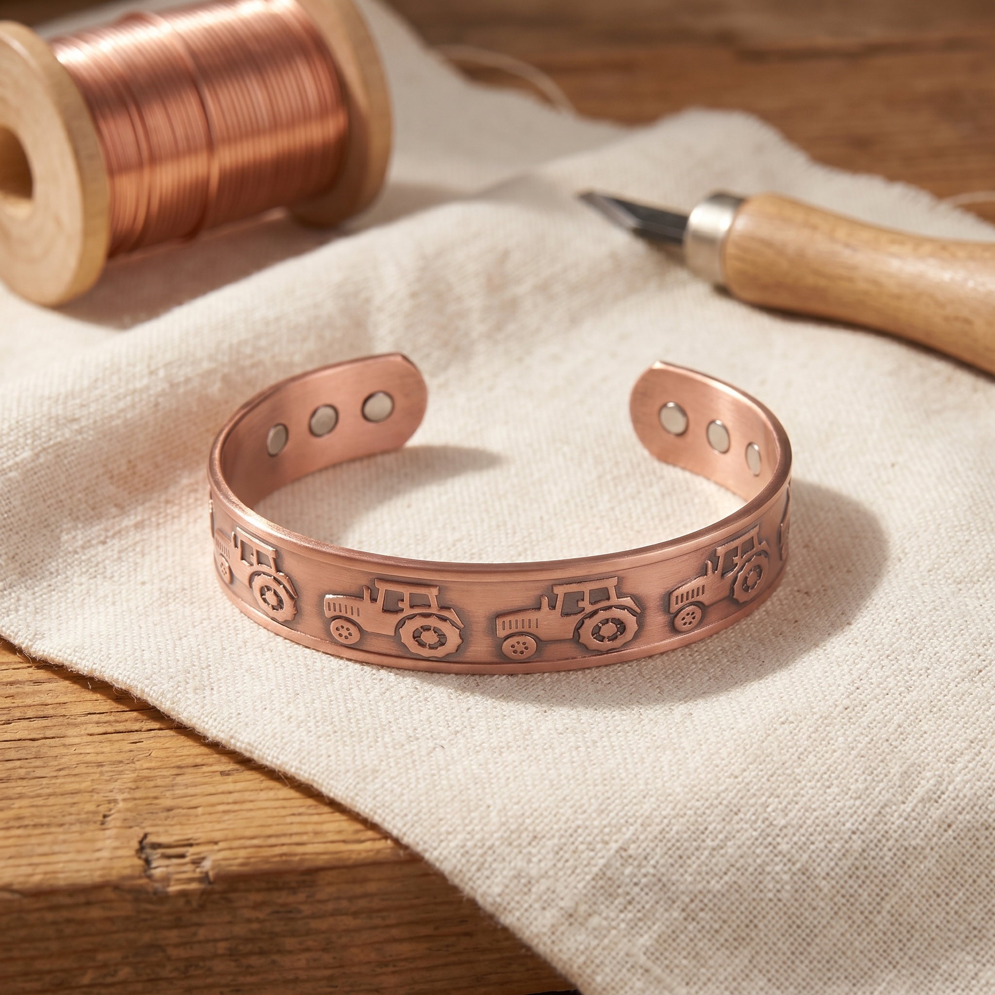 Tillage Copper Bracelet