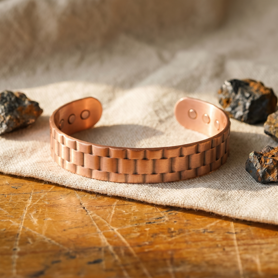 Ore Men's Copper Bracelet
