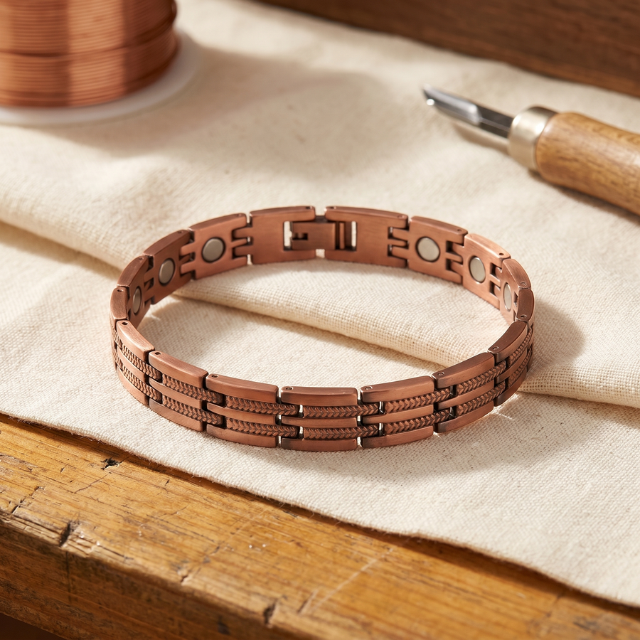 Pike Men's Copper Bracelet