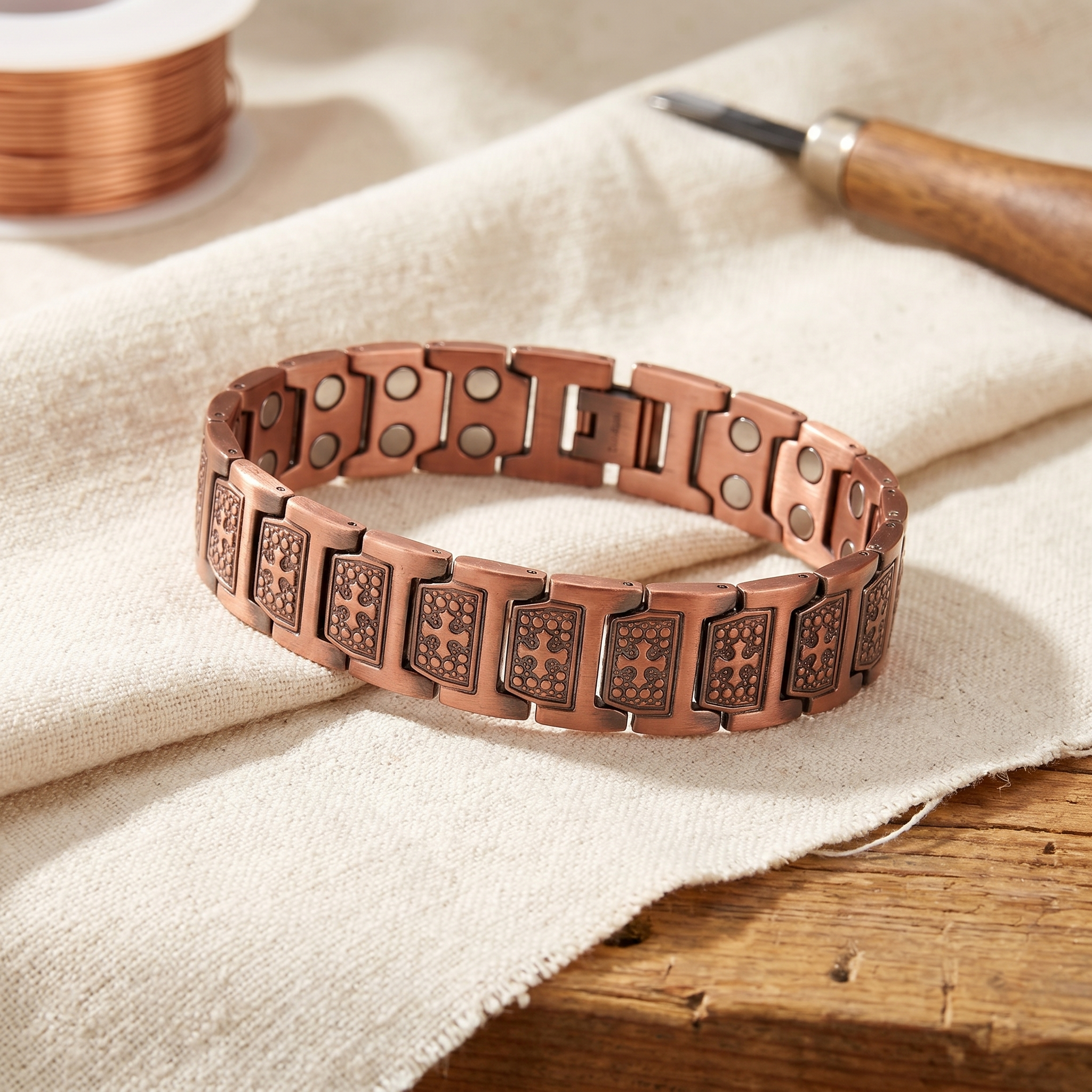Gale Men's Copper Bracelet