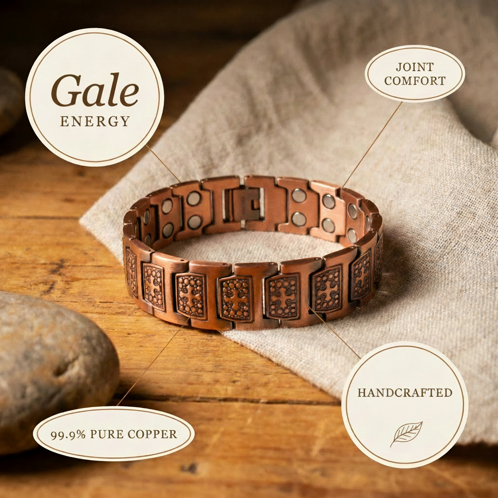 Gale Men's Copper Bracelet