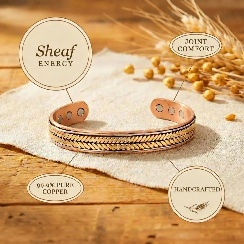 Sheaf Copper Bracelet