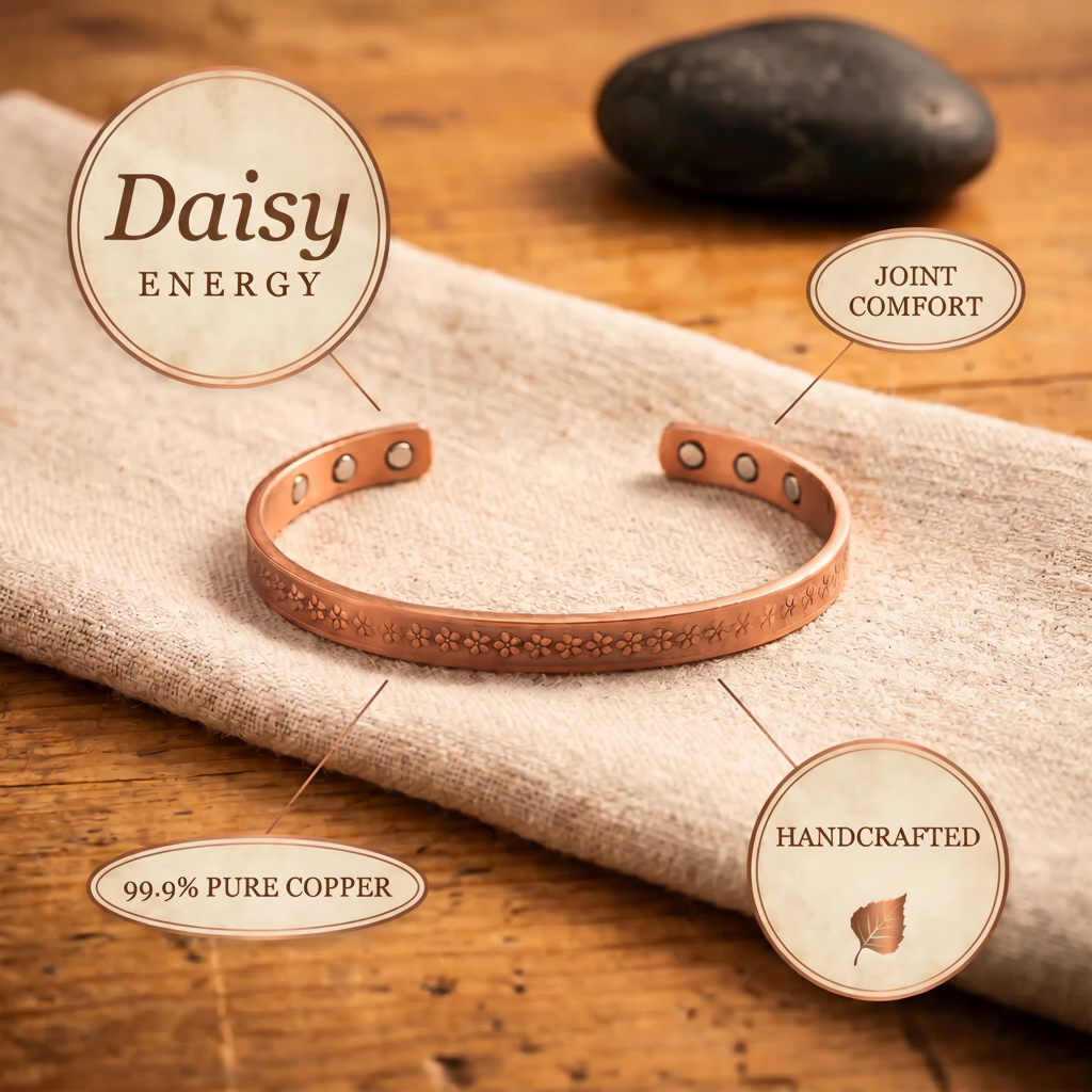 Daisy Copper Bracelet
