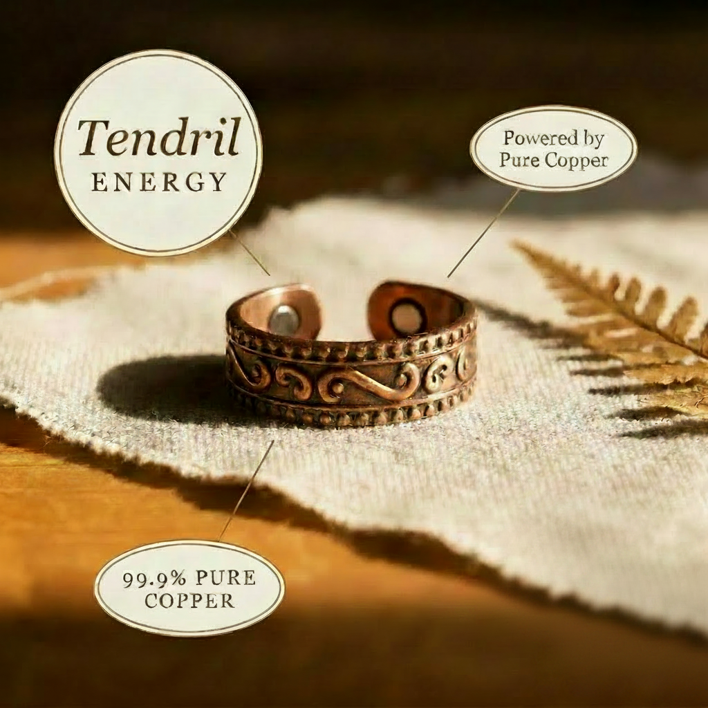 Tendril Copper Ring