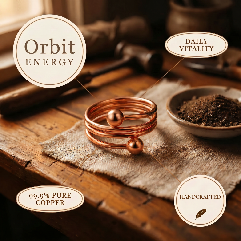 Orbit Copper Ring