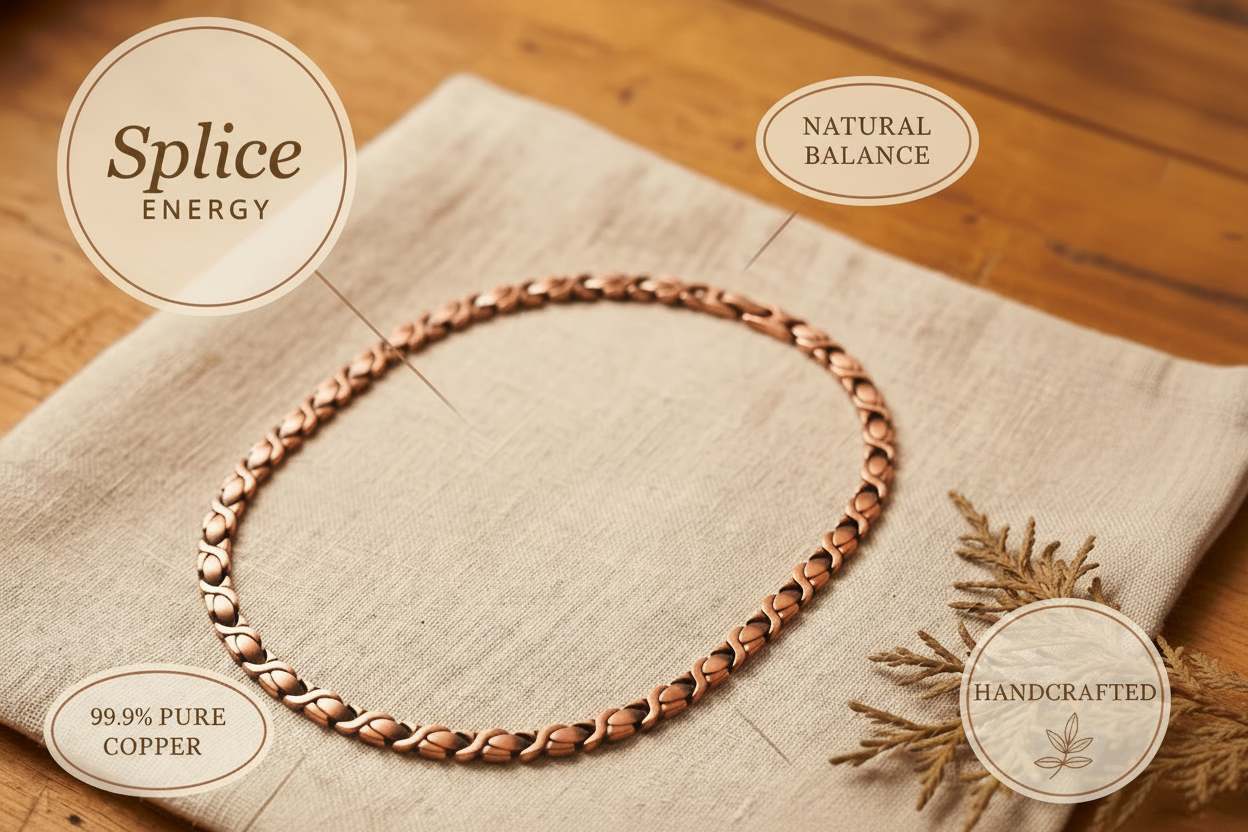Splice Copper Necklace