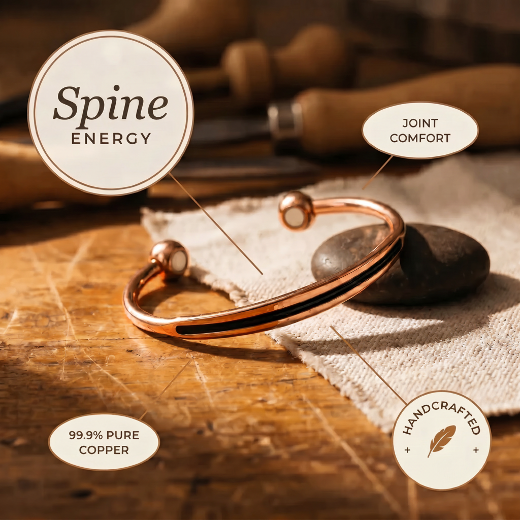 Spine Copper Bracelet