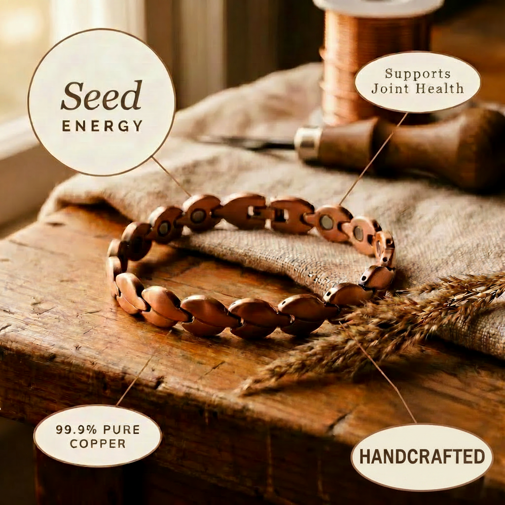 Seed Copper Anklet