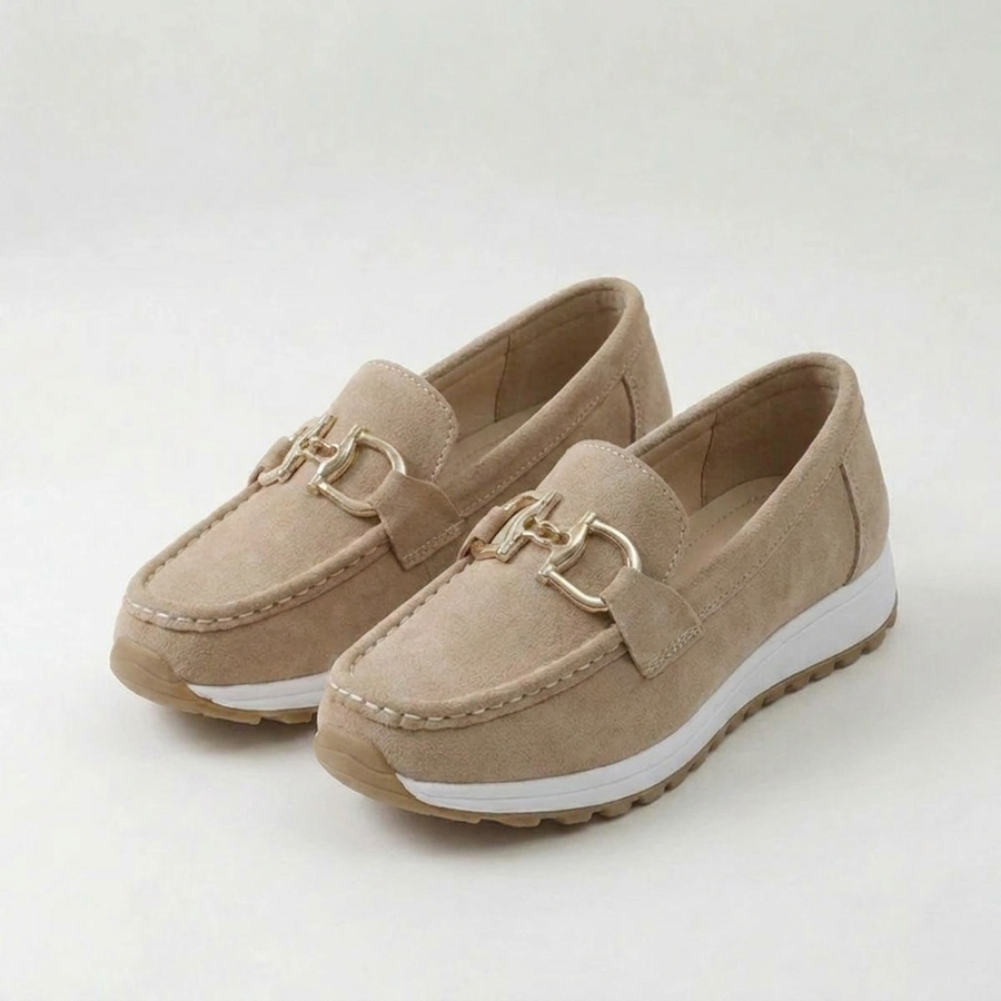 Scarlett - Chic Buckle Loafers