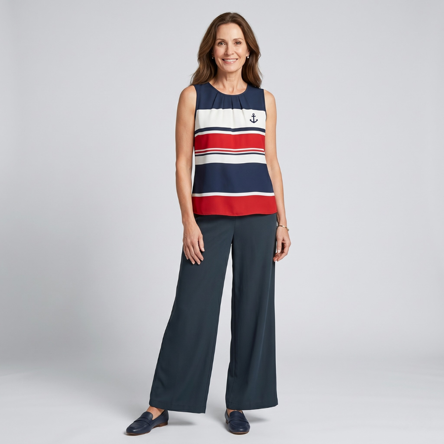 Sierra | Striped Old Money Set